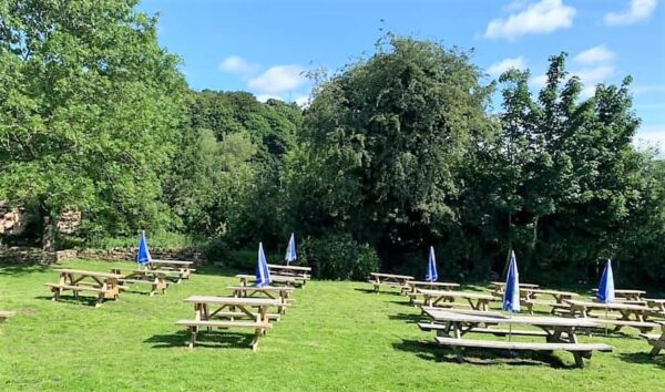 beer garden